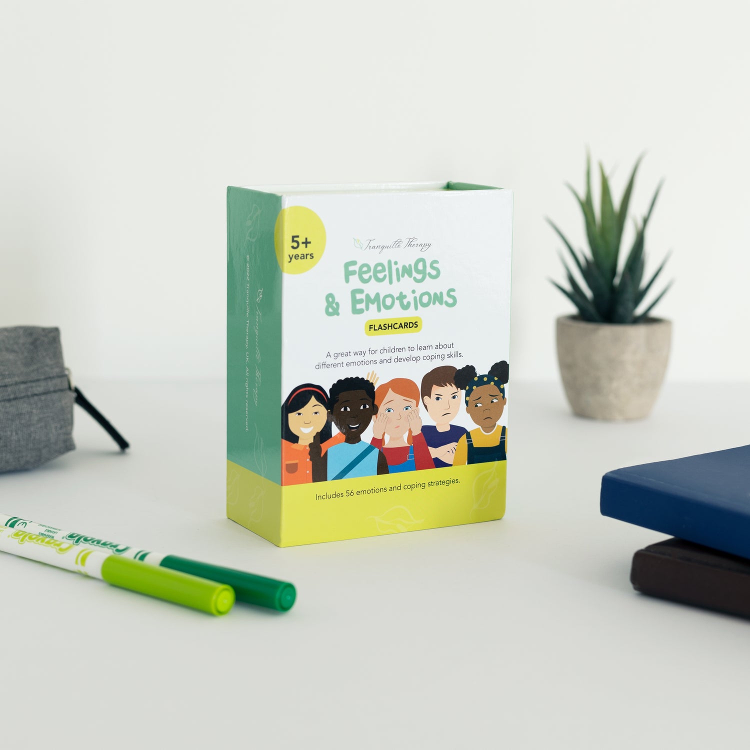 Feelings and emotions flashcards for kids