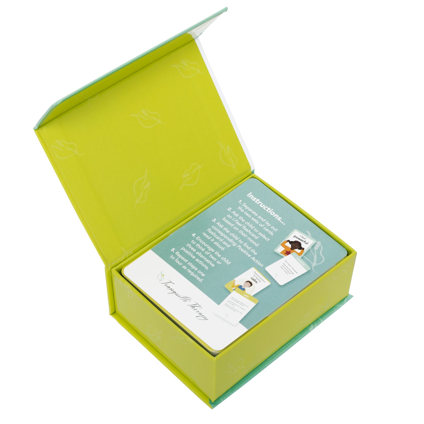 Tranquille Therapy Feelings and Emotions Flash Cards